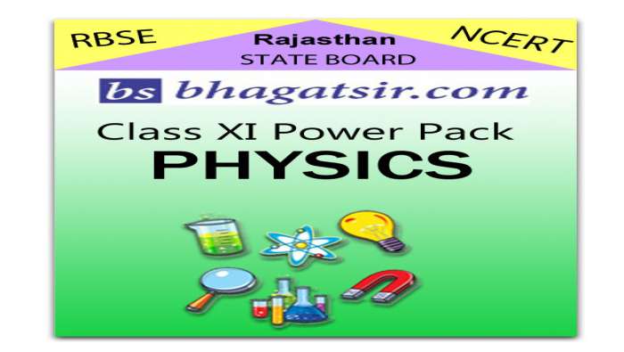 Rajasthan Board Class 11 Physics Video Lectures & Chapter Notes 