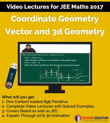 Coordinate Geometry and Vector and 3d Geometry  for JEE Mains and Advance (std 11&12, 2 year()