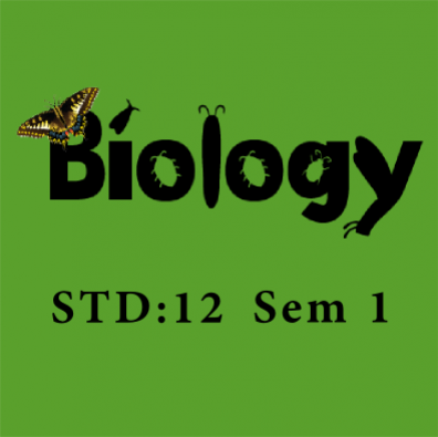 Std 12 Sem 1 Biology (Book + E Net)