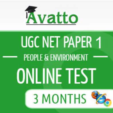 UGC NET Paper1 Test on People & Enviornment 3