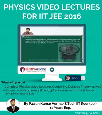 IIT JEE Physics Material for 1 year : Video Lectures for JEE Main and Advance