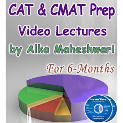 CAT & CMAT Preparation video lecture in DVD (6 months) Single user