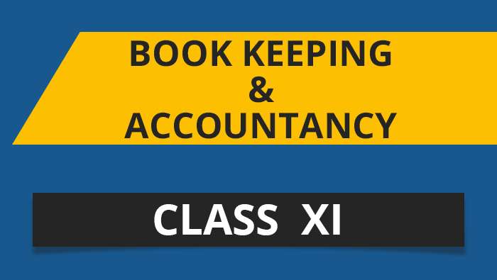 Bookkeeping and Accountancy Class XI : Video Lectures by Letstute