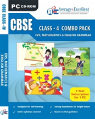 CBSE  Class -4 English, EVS and Mathematics