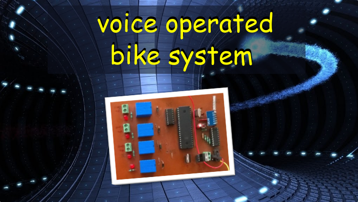 voice operated bike system