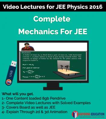  Mechanics Video Lectures for JEE Mains and Advance (std 12, 1 year)