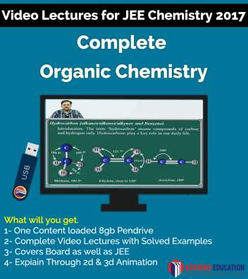  Organic Chemistry Video Lectures for JEE Mains and Advance (std 11&12, 2 year)