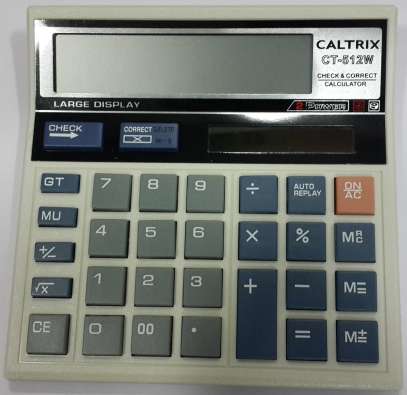 Caltrix CT-512W Basic Calculator (1 Piece)