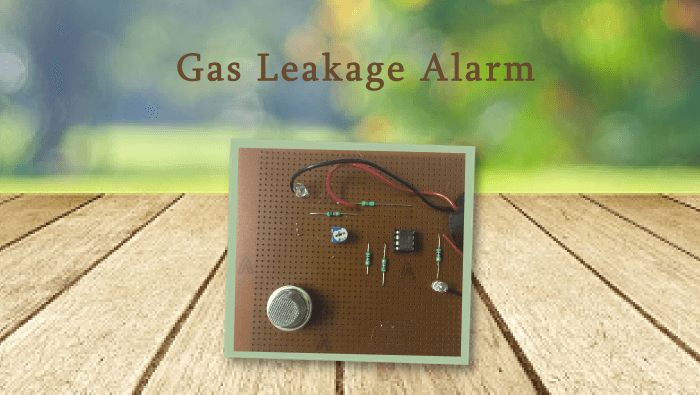 Gas Leakage Alarm hand made on GPB (General Purpose Board)