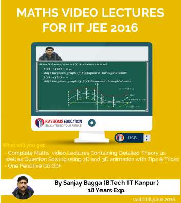 IIT JEE Maths Material for 1 year : Video Lectures for JEE Main and Advance