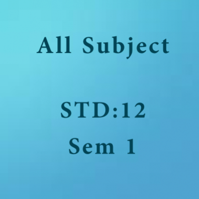 Std 12 Sem 1 All Subject (E Net) Software