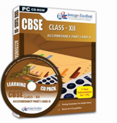 CBSE  Class 12 Accountancy Part I &II Study Pack