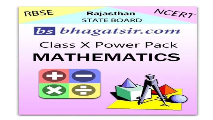 Rajasthan Board Class 10 Math Video Lectures, Chapter Notes, Questions Answers