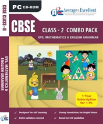 CBSE  Class -2 English, EVS and Mathematics