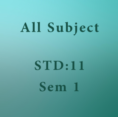 Std 11 Sem 1 All Subject (E Net) Software