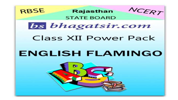 Rajasthan Board Class 12 English Flamingo Video Lectures & Chapter Notes